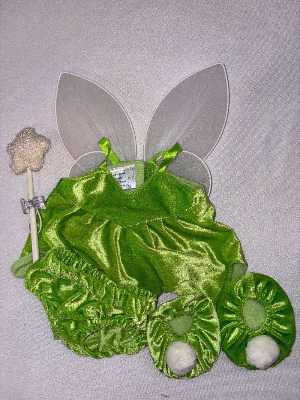 Build a bear tinkerbell outfit